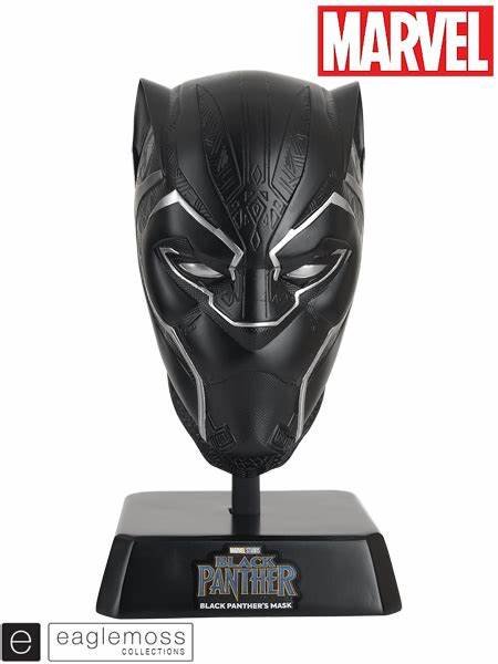 Figurine masque black panther museum