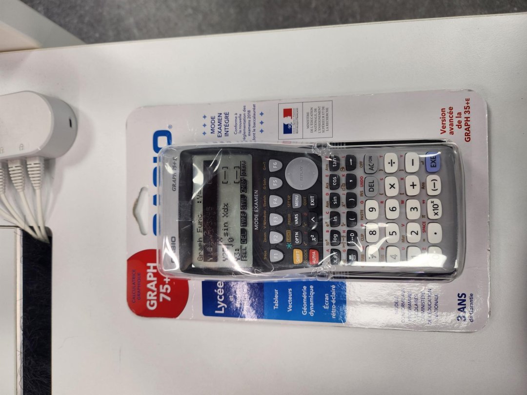 Calculatrice graph 75+ e