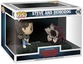 Pop stranger things steve and demodog