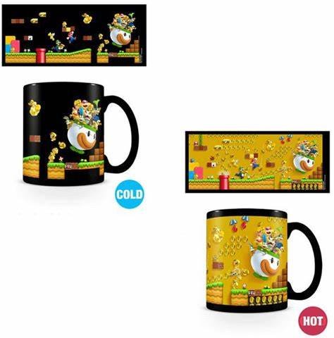 Mug gold thermoreactif