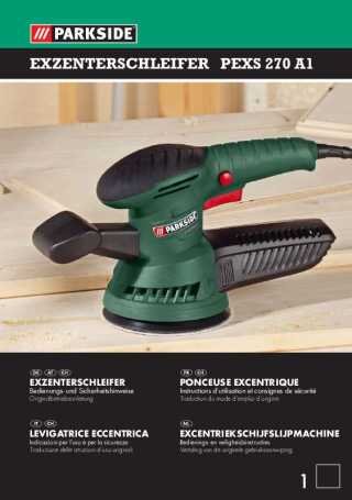 Ponceuse excentrique pexs 270 c3