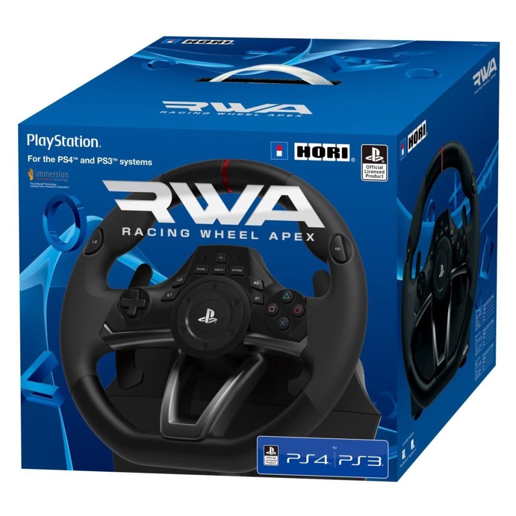 Volant + pedalier rwa racing wheel apex ps3/ps4