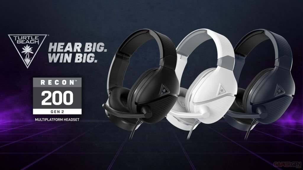 Casque ps4/5/switch/one/s/x erecon 200 gen 2