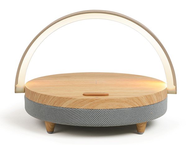 Enceinte led chargeur induction tes242