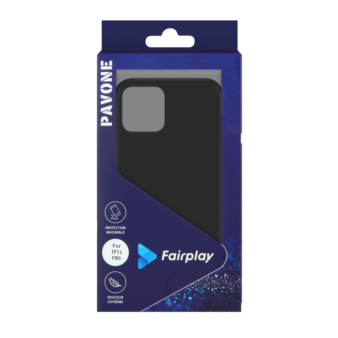 Coque pavone iPhone 7/8 plus nr fppav-ip78+n