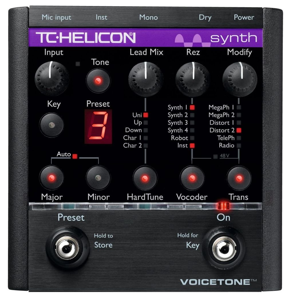 Pedale effets voicetone synth