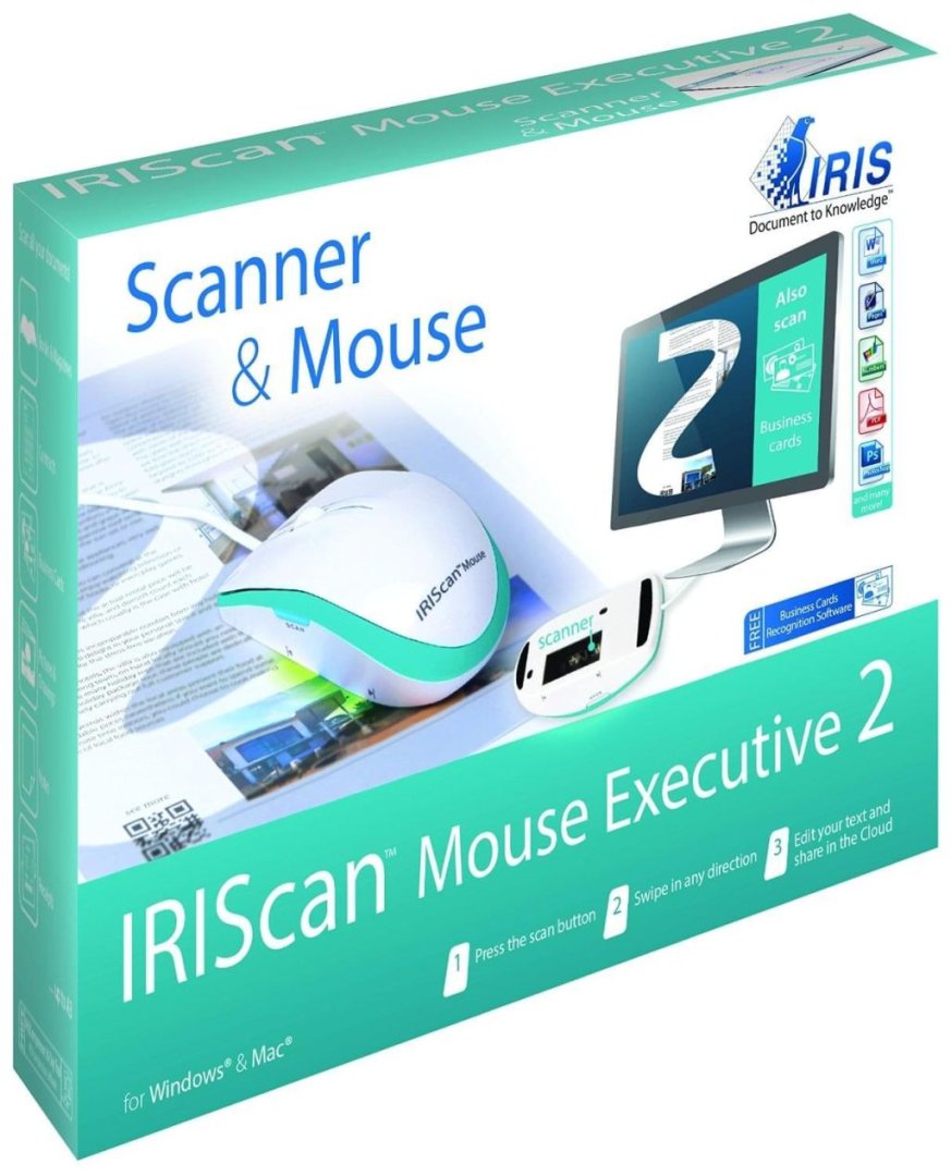 Scanner souris mouse executive 2