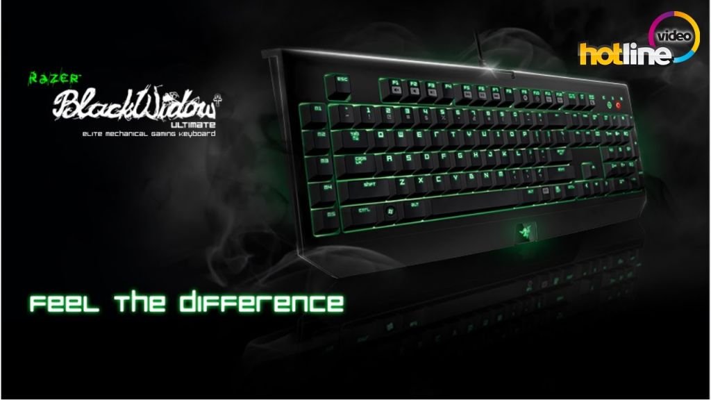 Clavier gaming green blackwidows ultimate