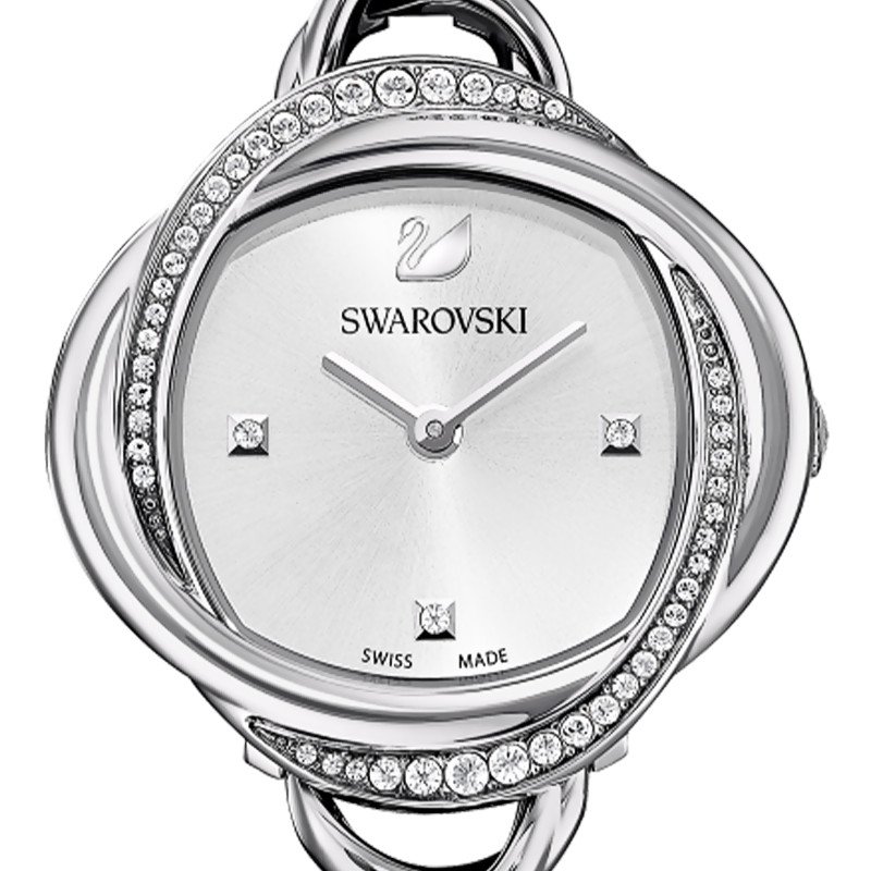 Montre a quartz crystal flower