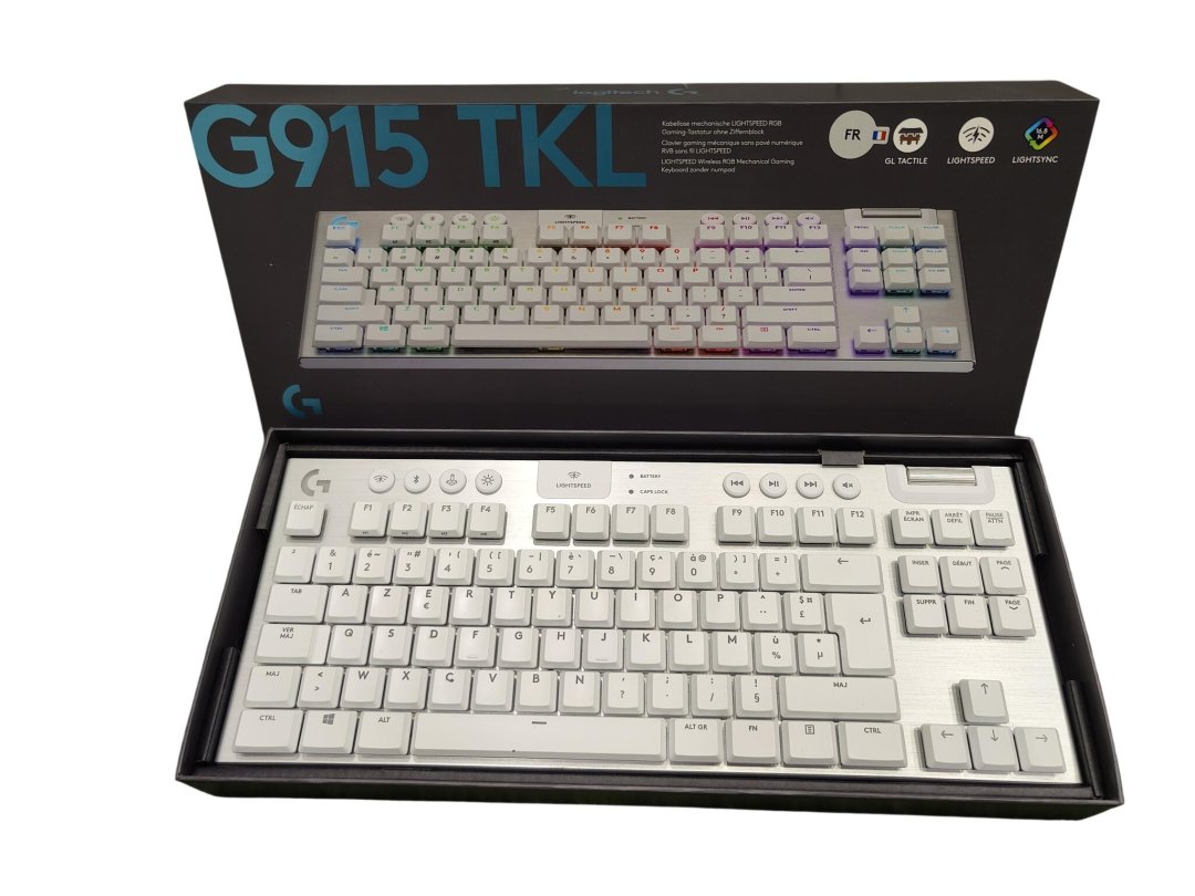 Clavier gamer sans fil g915 tkl