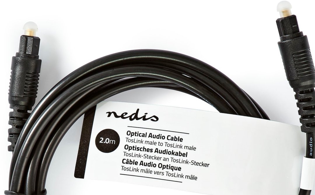 Cable audio opti mal/mal 2m vrac cagt25000bk20