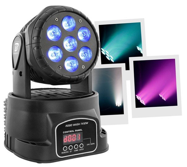 Jeu de lumiere robo wash 7 x 12w