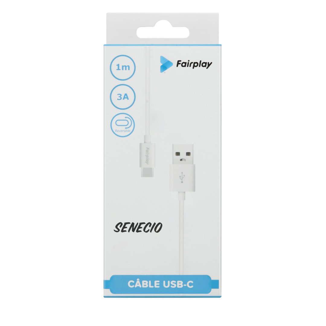Senecio cable usb-c 1m vrac snc-usbc-bulk