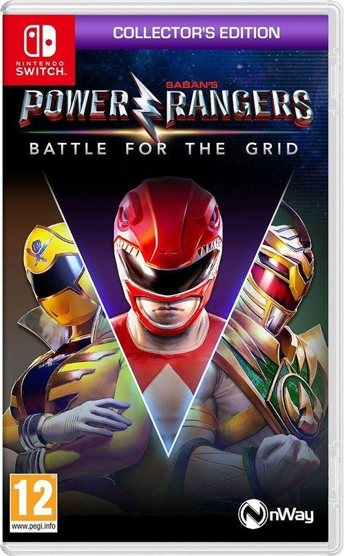 Jeu power rangers battle for the grid edition collector's