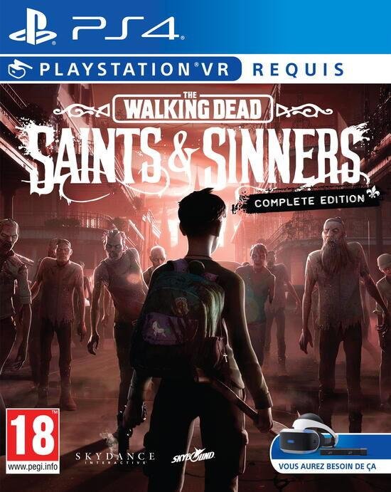 Jeu the walking dead saints & sinners complete edition vr