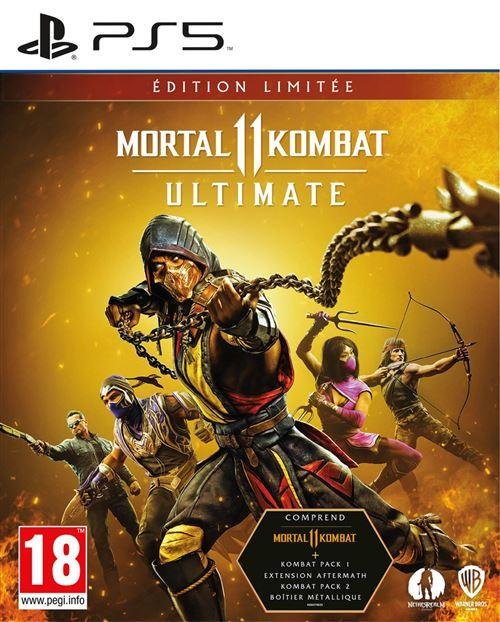 Jeu mortal kombat 11 - ultimate edition limitee