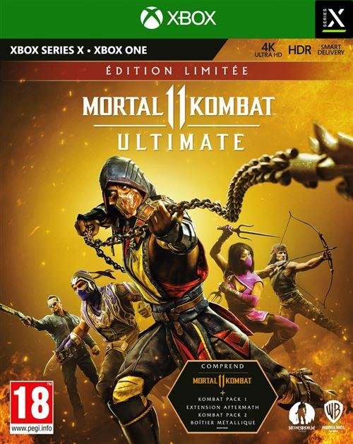 Jeu mortal kombat 11 - ultimate edition limitee