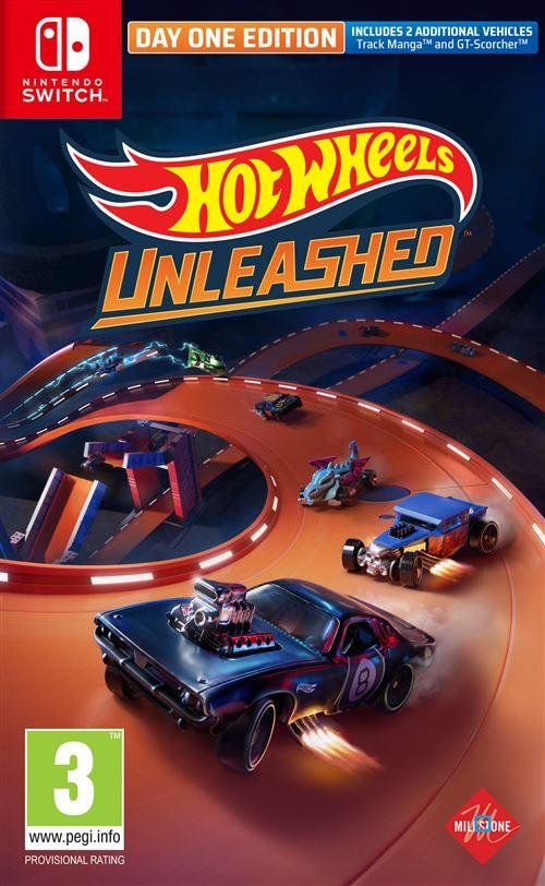 Jeu hot wheels unleashed day one edition