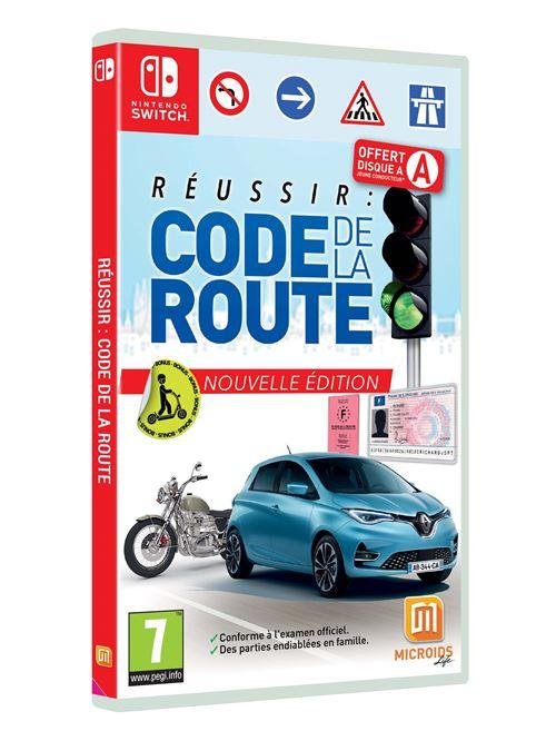 Jeu reussir : code de la route nouvelle edition