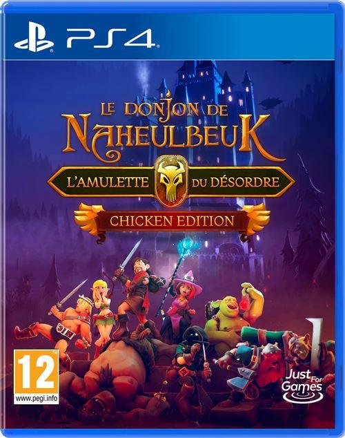 Jeu le donjon de naheulbeuk l'amulette du desordre chicken edition