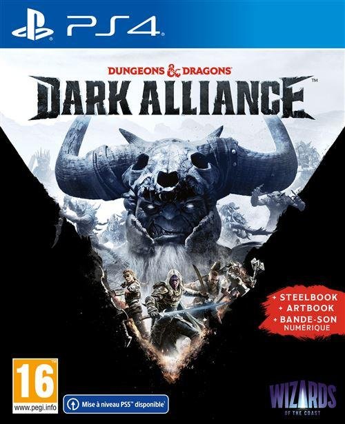 Jeu dungeons et dragons dark alliance steelbook edition