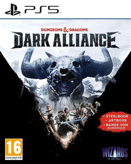 Jeu dungeons et dragons dark alliance steelbook edition
