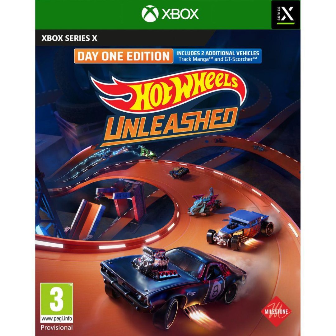 Jeu hot wheels unleashed day one edition