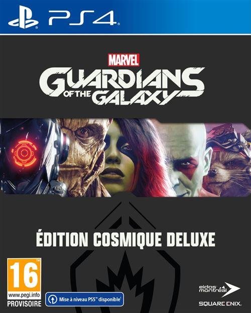Jeu marvel's guardians of the galaxy edition cosmique deluxe