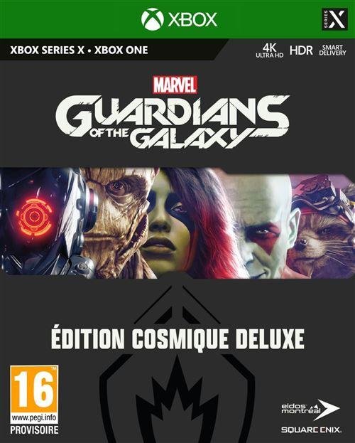 Jeu marvel's guardians of the galaxy edition cosmique deluxe