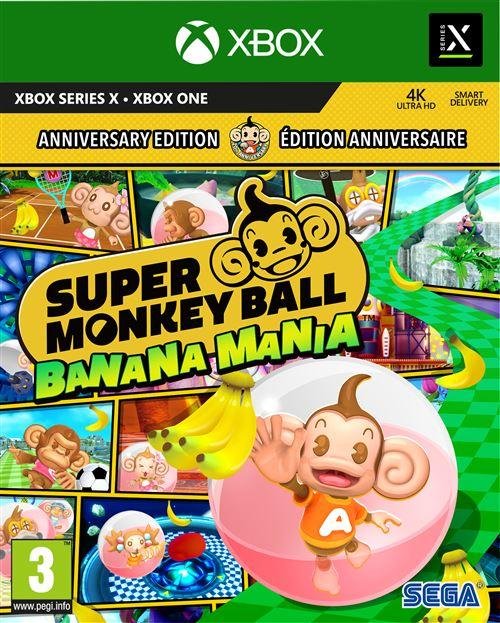 Jeu super monkey ball banana mania