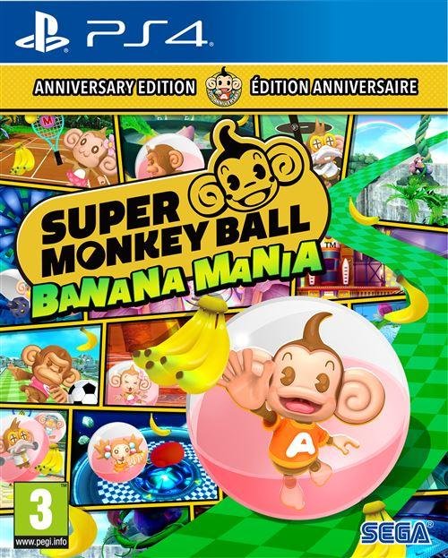 Jeu super monkey ball banana mania