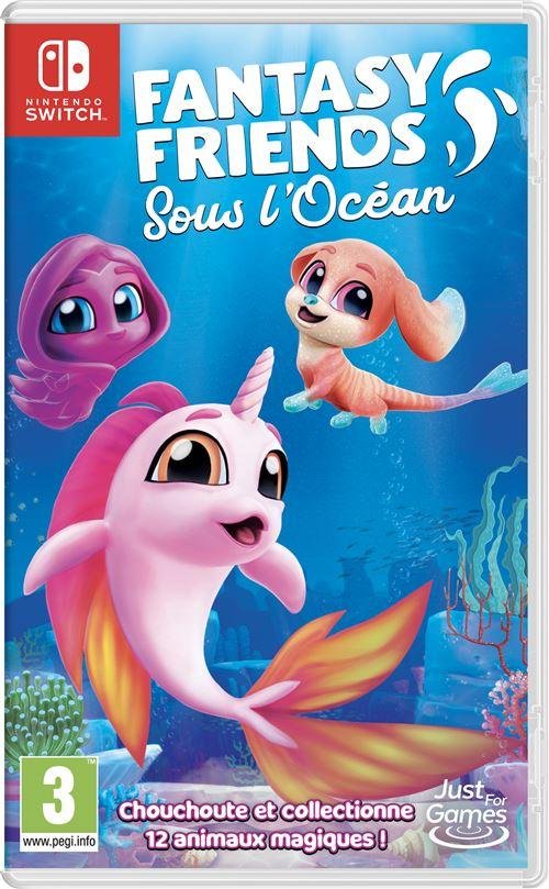 Jeu fantasy friends : sous l'ocean