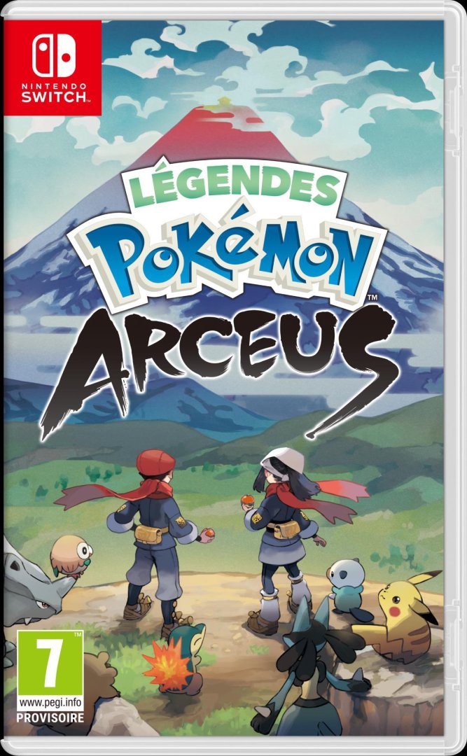 Jeu legendes pokemon: arceus