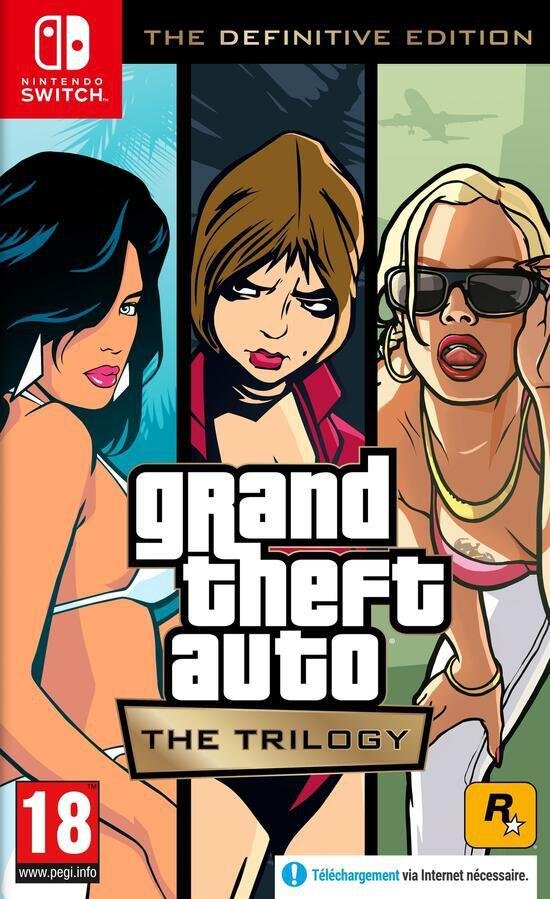 Jeu gta the trilogy - the definitive edition