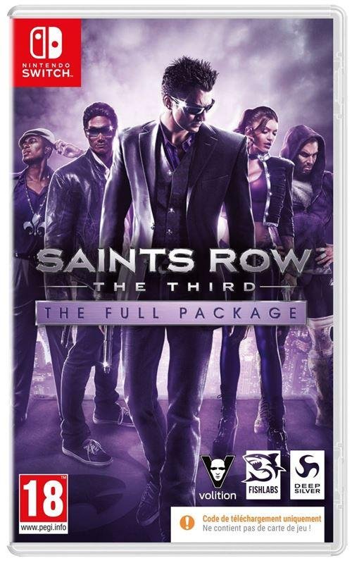 Jeu saints row : the third le gros paquet edition complete code in a box