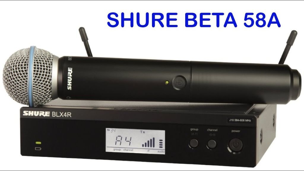Micro sans fil+receteur beta 58a + glxd4