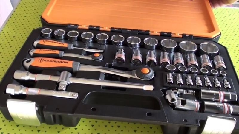 Cles coffret a douilles