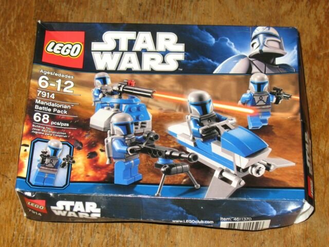 Jouet 7914 mandalorian battle pack