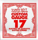 Corde guitare custom gauge 17