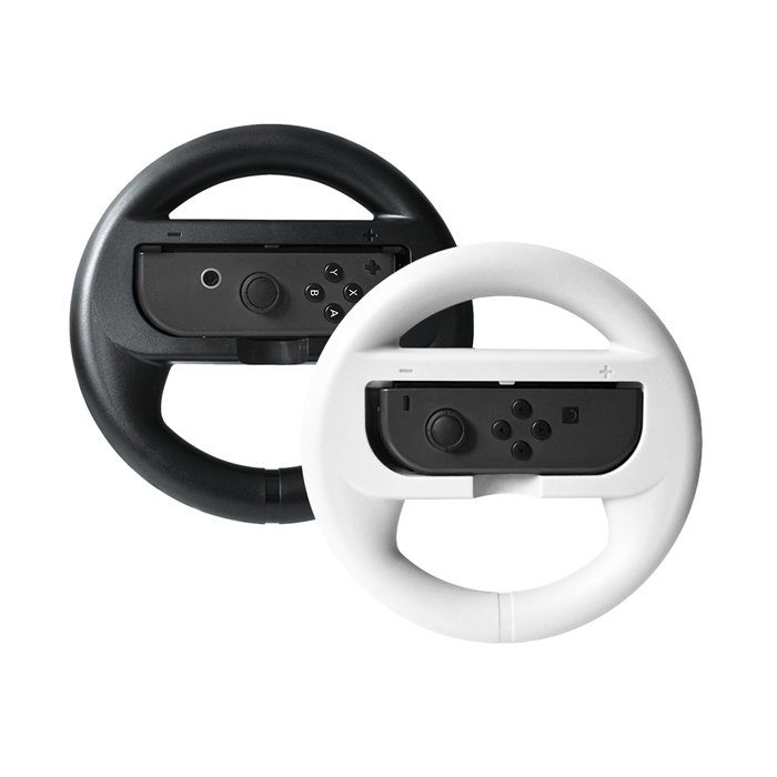 Switch oled volant x2 blanc/n 2972
