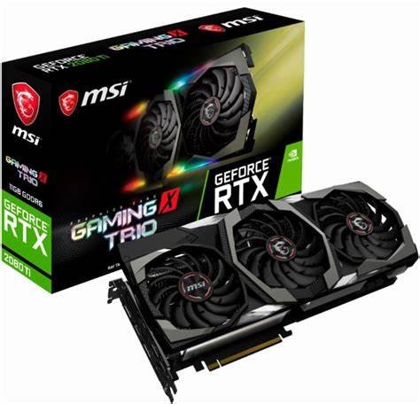 Carte graphique rtx 2080 ti gaming x trio