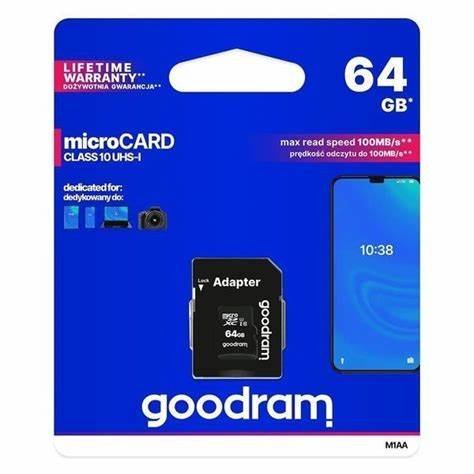 Carte memoire micro sd 64gb