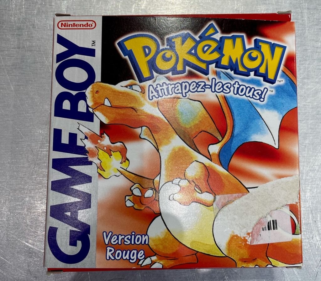 Jeu pokemon: version rouge
