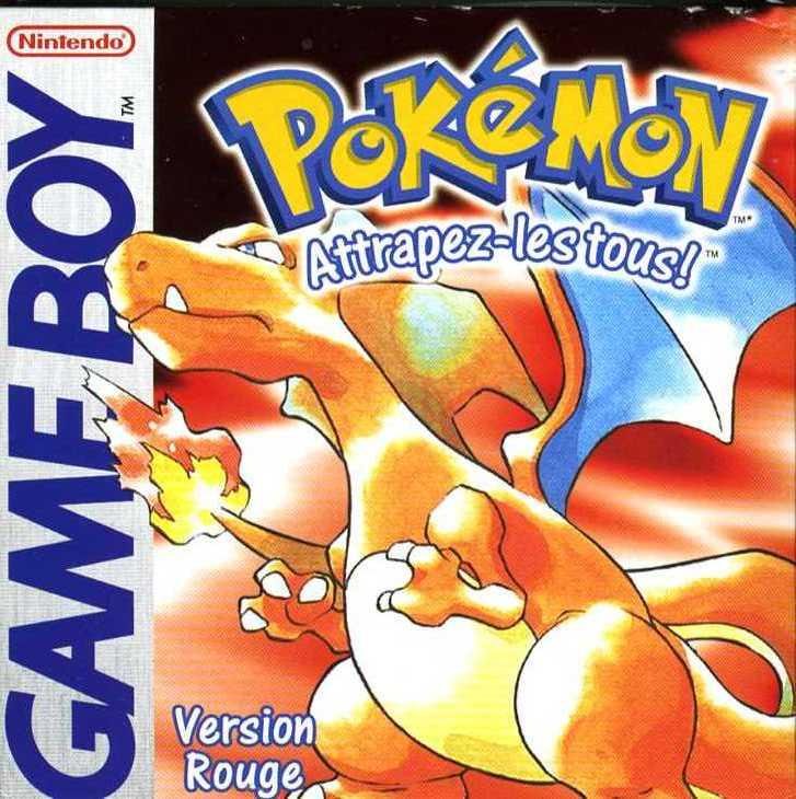Jeu pokemon: version rouge
