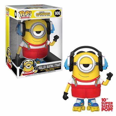 Pop! 902 roller skating stuart minion