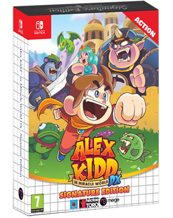 Jeu alex kidd in miracle world dx signature edition