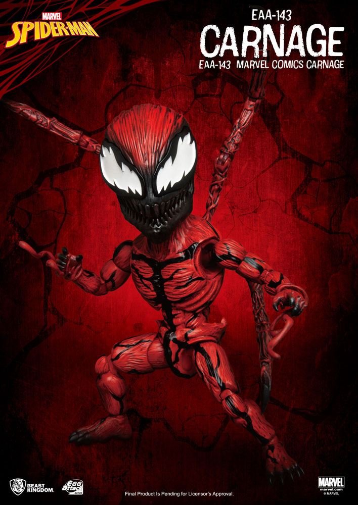 Figurine egg attack action carnage 17 cm