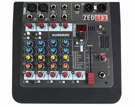 Console de mixage zed6
