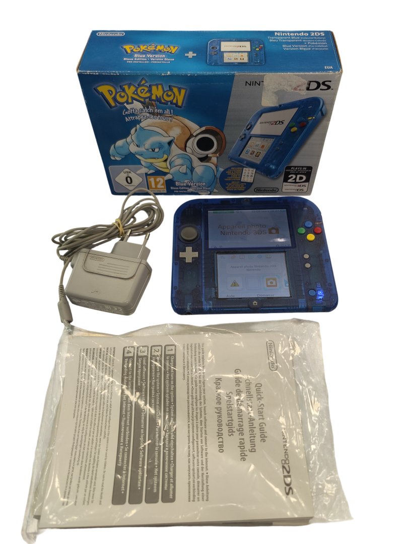 2ds pack pokemon bleue en boite