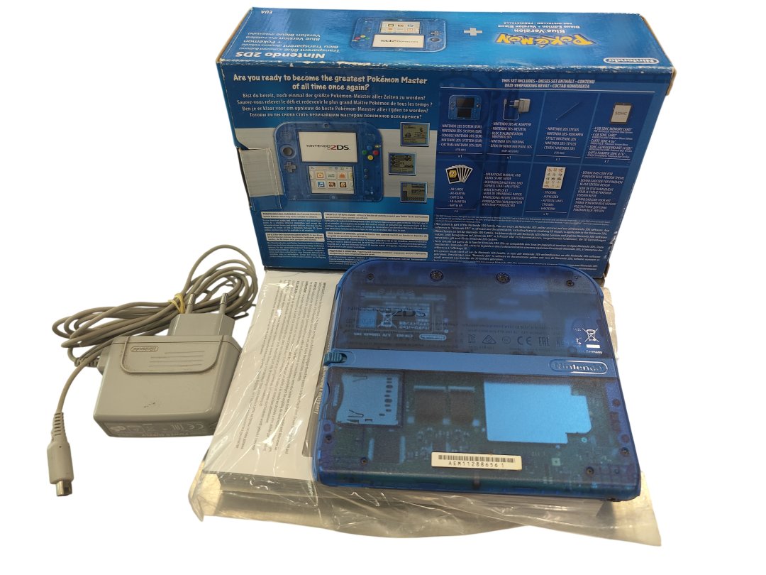 2ds pack pokemon bleue en boite
